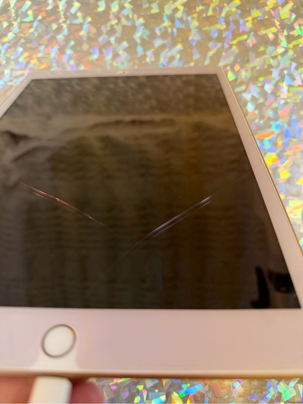 Apple iPad Tablet 7th Gen Wifi Cellular A2200 32GB Rose Gold W/ Case + Cables - Picture 6 of 16